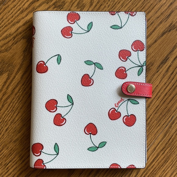 Coach Cherry Notebook - Picture 15 of 15